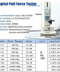 Manual Horizontal Digital Push Pull Force Tester For Tensile And Compressive Testing, Workhorse Bench Top Force Gauge Measuring Pull And Push Load On Fishing Lines, Ropes, Wires, Insertion Force And Destructive Tests, 555mm