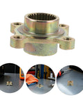 Beefed Up Heavy Duty Go Kart Rear Axle Sprocket Mount With 28 Teeth Metal Hub for ATV and Quad Bike close-up view