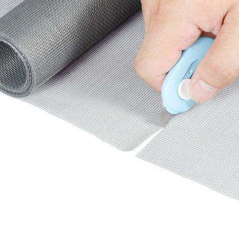 Cutting Durable Heavy Duty Fiberglass Window And Screen Door Replacement Mesh 48 By 118 Inches for installation
