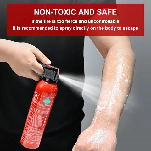 Portable Mini Fire Extinguisher 2 Pack With Durable Wall Mount Bracket Emergency Grab Bag Essentials For Home And Auto Slam Down Tiny Sparks And Save Your Ride Today