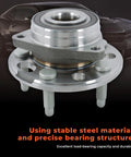 Two Pack Front Wheel Hub Bearings Replacement For Chevy Equinox Malibu GMC Terrain 2010 To 2017 Part 513288 close-up view