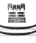 6K Mobile Home Trailer Axle Single Suspension Kit With 3,000 Lb Mono Leaf Springs And Hanger, Eye To Eye 25.25 Inches, parts view