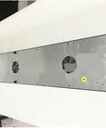 No Fuss Plug And Play Acrylic Heat Bender For Pvc Sheets Pro Grade Metal Bending Tool showing sleek metal casing and ventilation fans.
