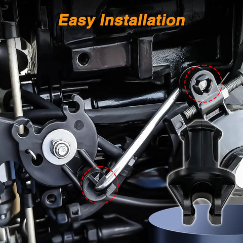 Throttle Lever Linkage Swivel Bushings 2 Pack, Heavy-Duty Abrasion-Resistant Nylon, for Mercury Marine remote control