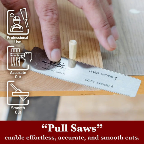 Flush Cut Saw Five Inch Japanese Pull Saw For Woodworking And Fine Carpentry Built Tough Hand Saw For Precise Flush Cuts And Smooth Finish With Japanese Style Steel Blade And Comfy Grip For Accurate Wood Cutting, cutting dowel