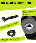 Bolt and washer in Toro Compatible Handle Knob And Screw Bolt Washer Kit For Lawn Mowers And Snow Blowers Replacement Parts Fits Recycler Series 92-2260 106-4161 107-3844 Includes 117-5976 Note Nut Not Included