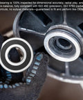 Tub Washer Bearing And Seal Kit With Front Seal 4280EN4001F And Rear Bearing 4280EN4001G Easy Tool Free Install For Quieter, Smoother Laundry Day And Fewer Noises. Bearing and seal close-up