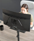 Ultra Flexible Monitor Arm Desk Mount For 13 To 38 Inch Ultrawide And Regular Monitors Up To 32 Inches, 22 lb capacity, installed