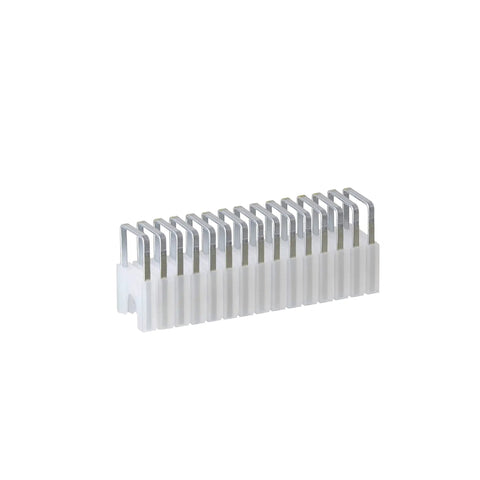 Clear Insulated Cable Staples With 1 Quarter Inch Crown for Easy Data Cabling Install, 300 count stack, for T59 Tool use.