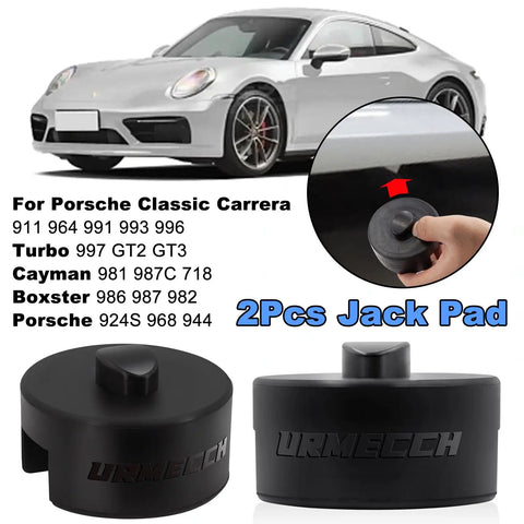 Durable Rubber Jack Pad Set For Porsche 911 964 991 993 996 Turbo 997 Cayman Boxster Safe Lift And Underbody Jacking Dual Use