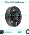 Beefy 1 Inch Bore 14T Centrifugal Clutch Kit For Minibikes And Go Karts With 40 41 420 Chain Fits 212Cc Engines 2 To 6.5 HP Up To 2300 RPM
