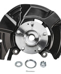 2.4L Front Left Steering Knuckle And Wheel Bearing Hub Assembly For 2011 Kia Optima Driver Side Replacement Front Suspension Knuckle With Hub OEM Spec Cast Iron image