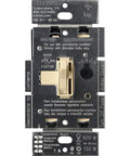 Front view of Ariadni LED Plus Dimmer Switch For Dimmable LEDs Halogen And Incandescent Lights No-Fuss 150W Ivory AYCL-153P-IV