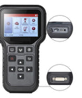 Universal TPMS Relearning Scanner Featuring Slick 315 433 MHz Activation and Easy Programming, handheld display and buttons view.