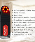 Hidden Spy Camera Detector Portable Anti Spy Scanner For Covert Cameras And Hidden Devices Wireless And Wired Camera Finder
