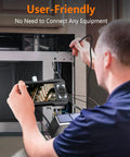 4.3 Inch Industrial Endoscope Borescope With 16.5 Ft Cable, 1080P HD Camera, IPS Display, Real Time Analysis, One Click Photo And Video Capture For Home And Pro Inspections used in appliance wiring inspection