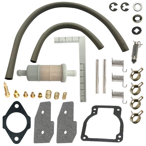 Carburetor Rebuild Kit With Gaskets For Mercury Mariner Outboard Motors Pack Of 3 Replacement Parts OEM 1395-8236351 Through 1395-8236354 Direct Fit, Easy Install, Durable Marine Engine Maintenance