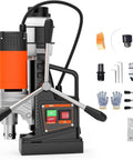 Heavy Duty Magnetic Drill Press Workhorse With 1650W Pure Copper Motor and Bulletproof 2922 Lbf Magnetic Base