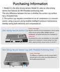 Shop Ready Cnc Vacuum Chuck And Suction Base Plate With Built Tough Grip and Stable Pressure For Router Milling Fixtures On Metal Or Plastic Workpieces, ultra-strong suction cup models with threaded positioning.