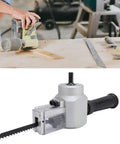 Leftwei Sheet Nibbler Cutter Drill Tool, Dual Purpose Cutter Attachment with rotating blade for electric drill.
