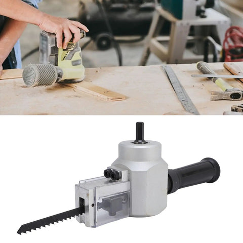 Leftwei Sheet Nibbler Cutter Drill Tool, Dual Purpose Cutter Attachment with rotating blade for electric drill.
