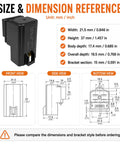 Heavy Duty 12V 30A 4-Pin Form A Relay, 1 Pack, Socket and Bracket Included, High Current Switching for Automotive Electronics and DIY Projects Ready for Easy Install dimensions