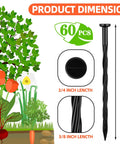 Heavy Duty 8 Inch Landscape Edging Stakes Set Of 60 for paver edging dimensions illustration