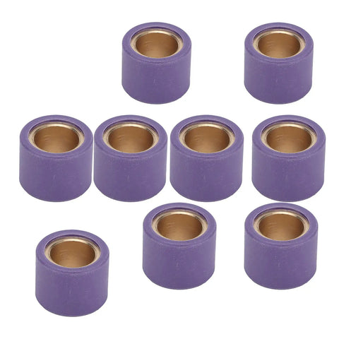 9 Piece Variator Roller Kit 15g Each For GY6 125cc Scooters Mopeds ATVs And Go Karts Beefed Up Performance Upgrade rollers displayed