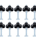 Ten Piece Heavy Duty T Track Knobs Kit For Woodworking Jigs And Fixtures M8x100mm Stainless Steel Bolts Nuts Washers