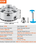 Diagram of Four Jaw Lathe Chuck Three Point Seven Five Inch Diameter Self Centering Tool For Lathe And Milling Machines