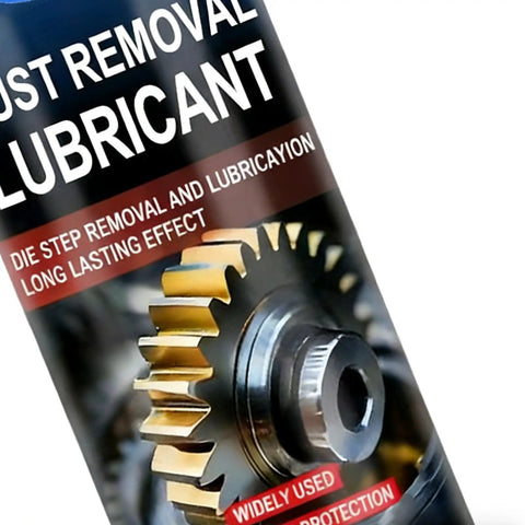 Rust Remover Spray For Metal Tools And Auto Parts Deep Penetration Rust Elimination Lubrication And Protective Coating Heavy Duty Multi Purpose Cleaner For Auto Repair Home Maintenance Industrial Equipment And Workshop Hardware Care, spray can label on gear