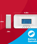 CO Detector With Ten Year Battery And Digital Temperature Display For Home Safety No Brainer Peace Of Mind Backlit Display