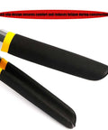 Close-up of non-slip grip on Heavy Duty Metal Sheet Bending Tool With 80mm Clamping Pliers, DIY Straight Head Bender