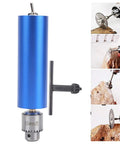 Go To Portable Electric Hand Drill Kit For Wood Crafting And Polishing, Aluminum Alloy Mini Drill with accessory details shown