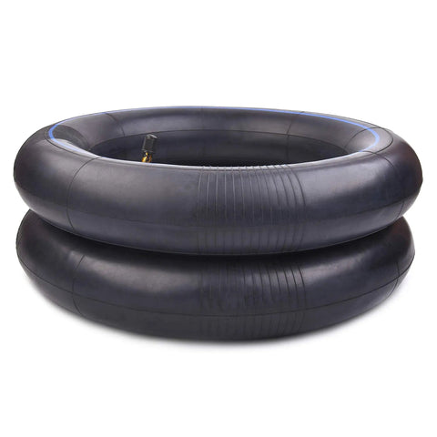 Two Pack Durable Inner Tube For Eight Inch Wheels In 3.25 And 3.00 Width With TR-87 Angled Stem Replacement For Wheelbarrows Scooters