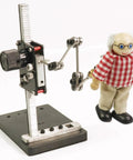 Armature Rigging System Pro Grade for Stop Motion Animation High Precision Static Bracket with 30cm Guide Rail DIY Rig Kit for Clay Figures Models and Characters Stable Standalone Setup, metal rig with figure