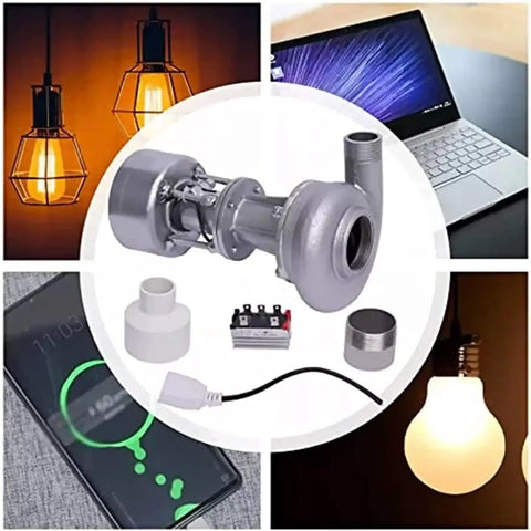 Portable Micro Hydroelectric Generator 500W For Camping And Emergency Power With 110V Or 220V Output High Turbine System