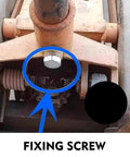 Image of Two Piece Car Floor Jack Handle Bolts For 3 Ton To 4 Ton Horizontal Floor Jacks Pressure Rod Fixed Screws Heavy Duty.