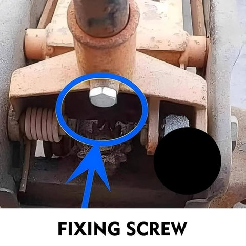 Image of Two Piece Car Floor Jack Handle Bolts For 3 Ton To 4 Ton Horizontal Floor Jacks Pressure Rod Fixed Screws Heavy Duty.