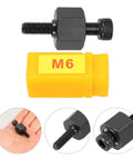 Professional Hand Rivet Nut Tool Kit With Storage Box High Carbon Steel And Plastic Lightweight Build For Easy Operation In Automotive And Industrial Projects M6 adapter