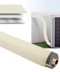 Heavy Duty 3 Layer Pipe Insulation Cover For Outdoor AC Lines, Foam Tube Wrap with Anti Aging Shield and 600D Oxford Cloth