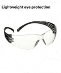 SecureFit 100 Series Safety Glasses 100 Pack On The Job With Anti Fog Anti Scratch Clear Lenses ANSI Z87 Impact Rated