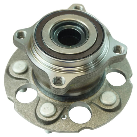 Rear Wheel Bearing And Hub Assembly Set For Honda CR V AWD 2012 Through 2016 And Acura RDX AWD 2013 Through 2015 Two Piece Kit Driver Side And Passenger Side Premium Replacement For Easy DIY Friendly Install close-up