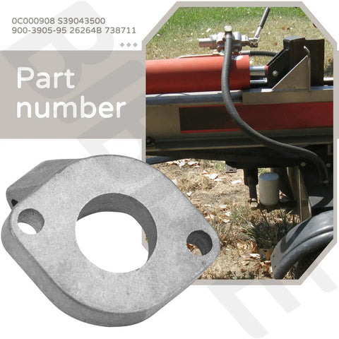 Replacement Handle Mounting Bracket For Energy Hydraulic Log Splitter Valve Lever Compatible With MTD Log Splitters And Bandit Wood Chippers Plus Ariens Huskee Yardmax County Line Speeco And More No Brainer Easy Install Durable Steel