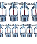 Rock-Solid Pendent Fire Sprinkler Head With Quick Response 155 Degrees Activation And Chrome Finish designed for effective fire protection in 10-pack