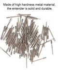 Heavy Duty Watch Stem Extender Built To Last From High Hardness Metal For Precise Winding And Repair Durable Silver Extension Bar 0.7mm 100-pack