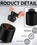 Low Profile Trailer Door Holder Kit With Rubber Bumpers Four Sets for RVs Campers Cargo Holds detail view