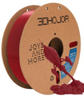 High Speed PLA 3D Printing Filament 1.75mm 1kg spool in Fire Engine Red on cardboard spool for blazing fast builds, fits most FDM printers