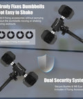 Turn Your Dumbbells Into A Full On Barbell With This EZ Curl Bar Adapter 200Lb Capacity Adjustable Weight Bar For Home Gym