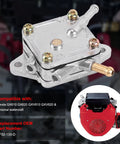 Vacuum Pulse Fuel Pump For Honda GX610 GX620 GXV610 GXV620 Personal Watercraft And Snowmobiles 31 Liters Per Hour OEM 16700 ZJ1 003 Square Single Outlet